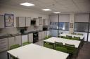 North Herts College's new nutrition suite.