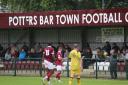 Potters Bar Town will now face Stevenage on Wednesday, January 24. Picture: LINDA BABAIE
