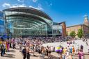 The Forum is the venue for lots of events across the year. Pictured are 2023 Norwich Pride celebrations