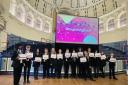Fourteen pupils from Barnwell School in Stevenage took part in the programme.