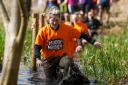 Participants waded through mud and clambered over obstacles to raise money for the hospice.