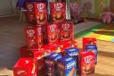 Oughton Family Centre received £200 and Easter eggs from Taylor Wimpey North Thames