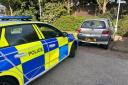 Police officers in Hitchin stopped this vehicle at the weekend.