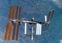 An image of the International Space Station from Nasa.