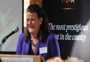 Archant Herts and Cambs sales director Kim Black-Totham speaking at the launch.