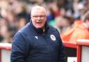 Steve Evans dedicated the win over Wimbledon to the supporters. Picture: DAVID LOVEDAY/TGS PHOTO
