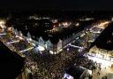 Letchworth Christmas lights switch on 2023