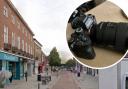 Camera equipment and watches were stolen in High Street, Hitchin.
