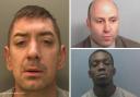 These are nine Hertfordshire criminals locked up since January 1.