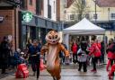 Crowds gathered in Letchworth town centre on Shrove Tuesday for the second annual Pancake Race.