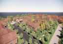 How some of the 157 new homes at Campfield Way, Letchworth could look