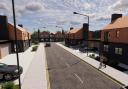 An artist's impression of what the new housing development could look like.