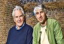 Larry (left) and George Lamb will be at Hitchin's Waitrose store on Friday.