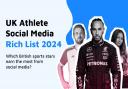 Formula One driver Lewi Hamilton took the top spot for the highest-paid athlete on social media.