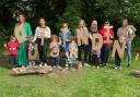 Staff and children at Weston Way nursery celebrate an 'outstanding' Ofsted report