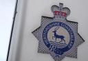 A sign for Hertfordshire Constabulary. Credit: Will Durrant/LDRS. Permission for use for LDRS partners.