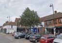 This tree in Stevenage High Street has been felled due to safety concerns.