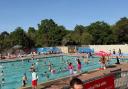 More than 8,000 people descended on Hitchin and Letchworth's lidos last weekend