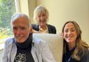 Natalie Cassidy visited the hospice to learn more about end of life care
