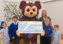 Pupils at Graveley Primary School raised more than £1,400 for Lister Hospital in Stevenage by taking part in a fun run.