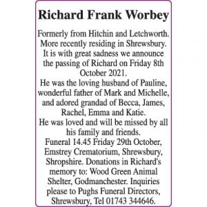 Richard Frank Worbey