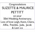 Suzette and Maurice Pettitt