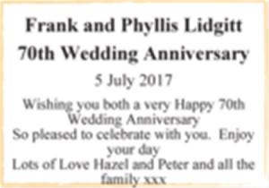 Frank and Phyllis Lidgitt