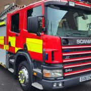 Four fire engines and an aerial ladder platform were sent to the scene.