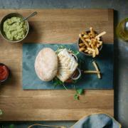 A Norwegian cod burger is a delicious, healthy alternative to a beef burger