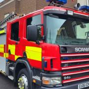 The fire engine being donated to Ukraine has been used as a spare in Hertfordshire since August