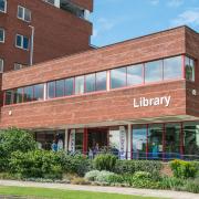 Welwyn Garden City Central Library at Campus West is among the county's libraries that have now reopened.
