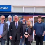 Citizens Advice North Herts discussed the cost of living crisis with MP Sir Oliver Heald last month