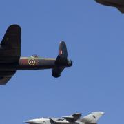An Avro Lancaster, Tornado GR4 and F-35B Lightning II will display at the IWM Duxford Battle of Britain Air Show. Picture: Ben Dunnell.