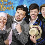 The cast of Letchworth Broadway Theatre's Christmas production of The Wind in the Willows