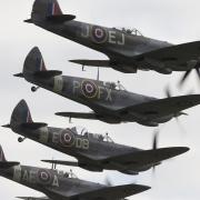 The Battle of Britain Air Show at IWM Duxford will culminate in a mass flypast of Supermarine Spitfires. Picture: IWM