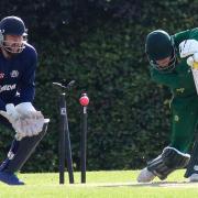 Jack Morecroft of Preston was dismissed for 24 in the defeat to Shenley.