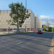 Images show how the new multi-storey car park may look from Lytton Way
