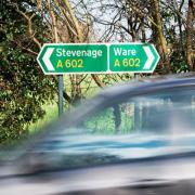 The A602 between Stevenage and Ware will shut at night-time between May 16 and May 20, with weekend closures also planned