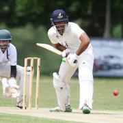Sanjay Chandarana helped Hitchin to victory over Luton Town on day one of the Herts Cricket League season.
