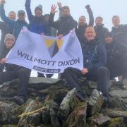 Colleagues from Willmott Dixon climbed The Three Peaks to raise funds for charity