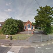 A fire broke out at Letchmore Infants and Nursery School yesterday.