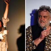 Phil Kay and Tony Slattery are scheduled to appear at March 3's Hitchin Mostly Comedy gig.