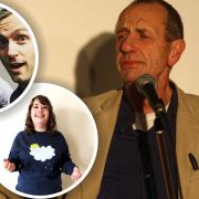 Arthur Smith and Katie Pritchard will join Doggett & Ephgrave at this month's Hitchin Mostly Comedy show.