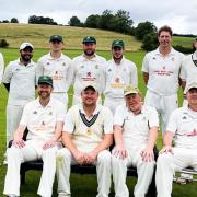 The championship winning second team of Preston Cricket Club.