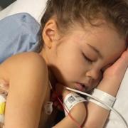 Four-year-old Elianna Ferguson, from Stevenage, is battling leukaemia