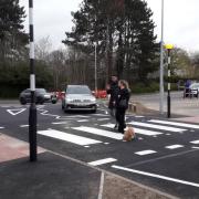 The new zebra crossing on Chells Way in Stevenage has raised safety concerns