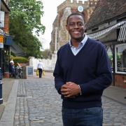 The Hitchin and Harpenden conservative candidate Bim Afolami in Hitchin. Picture: Danny Loo