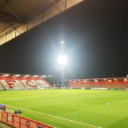 A full moon was blazing above the Lamex Stadium as Stevenage played Charlton Athletic in the Carabao Cup.