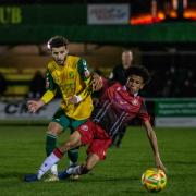 Hitchin Town beat Stevenage in the Herts Senior Cup quarter-final.