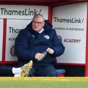Steve Evans was one of those hit by a sickness bug at Stevenage. Picture: DAVID LOVEDAY/TGS PHOTO